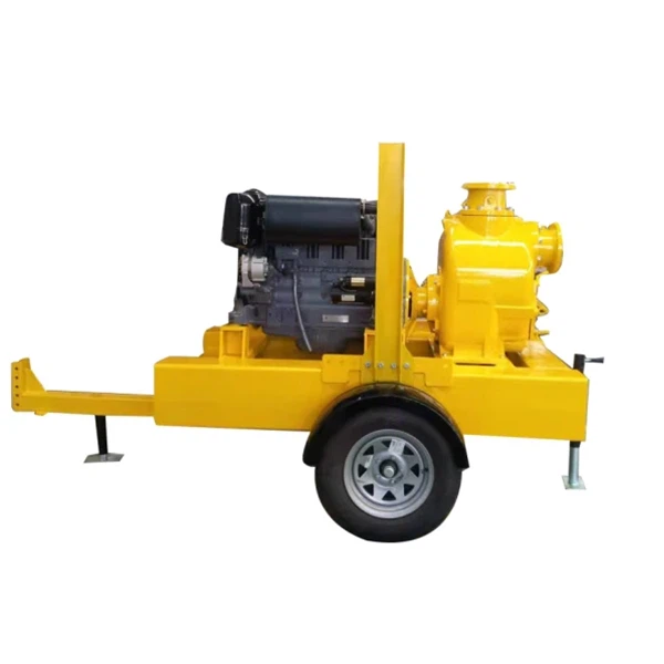 Centrifugal Self-Priming Mobile Pump Trailer