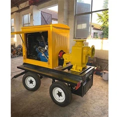 משאבת ניקוז עם רכב